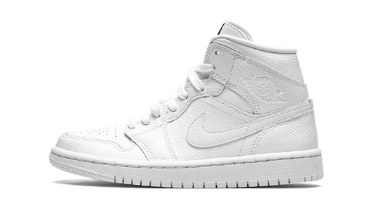 AIR JORDAN 1 MID WMNS White Snakeskin BQ6472 110