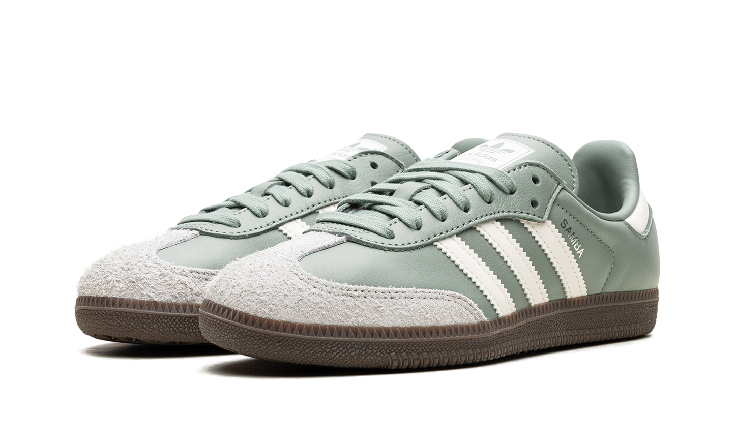 Adidas Samba OG "Silver Green Chalk White" JI1866