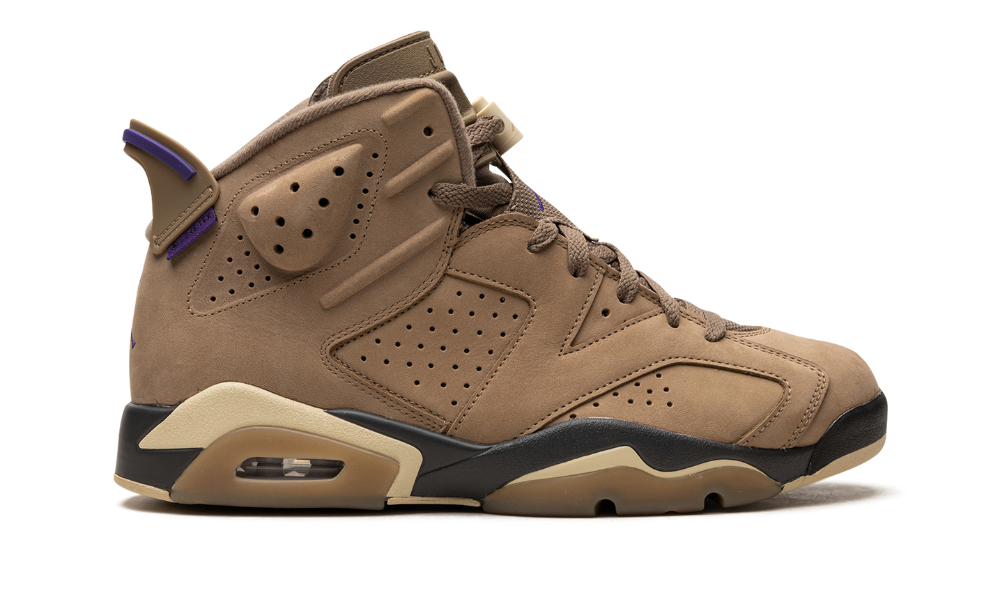 AIR JORDAN 6 GORE-TEX WMNS Brown Kelp FD1643 300