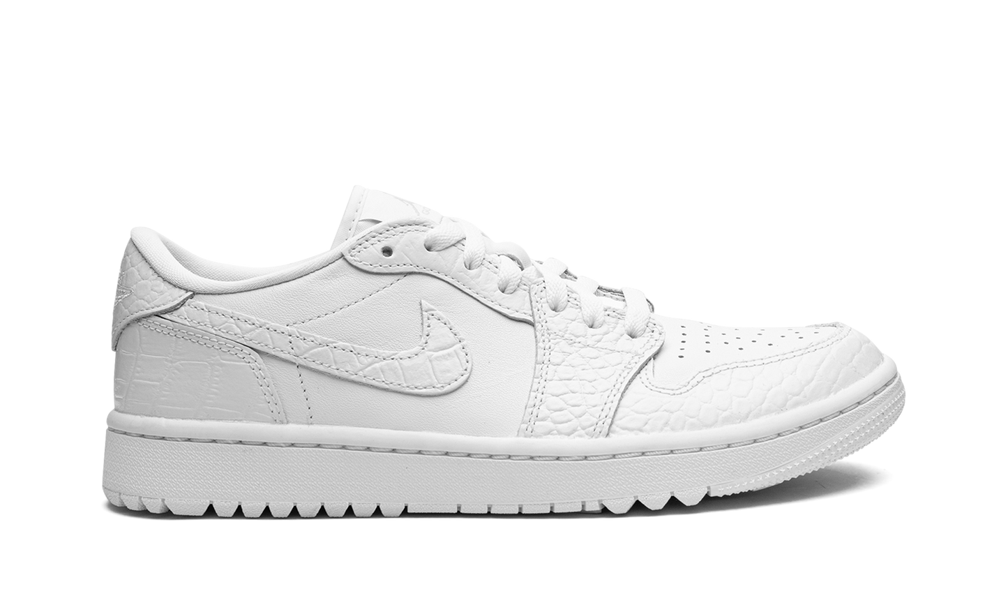 Air Jordan 1 Retro Low Golf White Croc DD9315 110