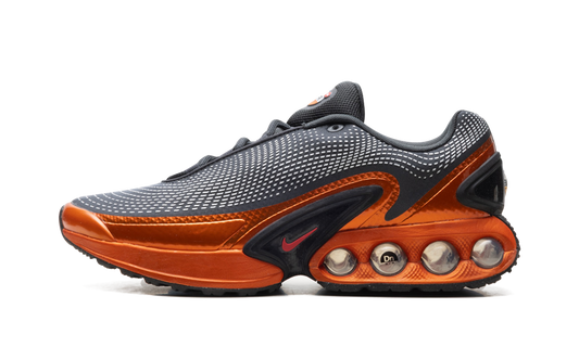 Nike AIR MAX DN QS "Dark Smoke Grey/Metallic Dark Grey/Salsa Red" HJ6695 001