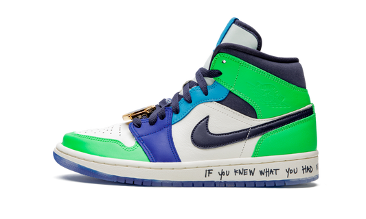 Air Jordan 1 Mid WMNS Melody Ehsani - Fearless CQ7629 100