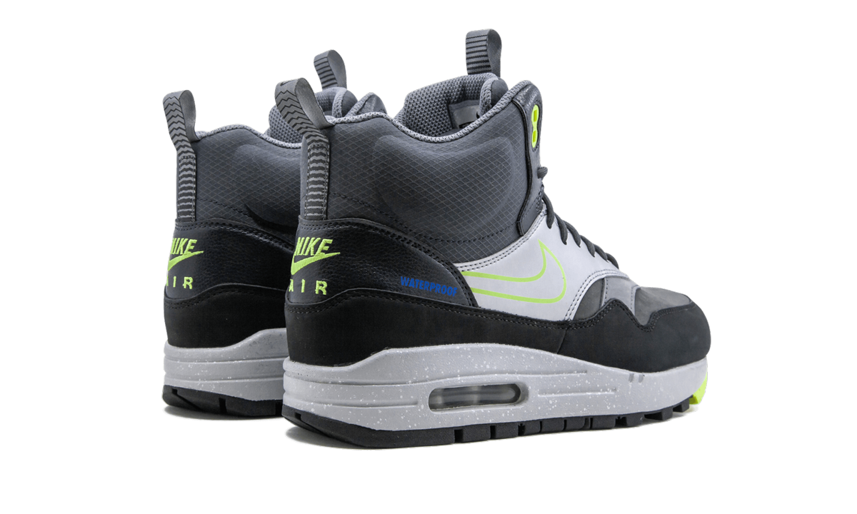 Nike AIR MAX 1 MID SNKRBT P MNS WMNS "Black Volt" 685269 002