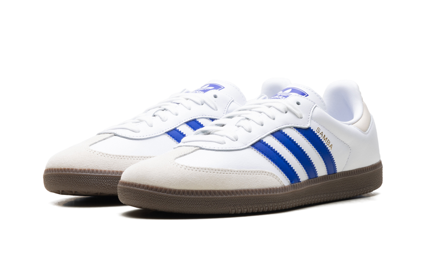 Adidas SAMBA OG "Cloud White Lucid Blue" JR0909