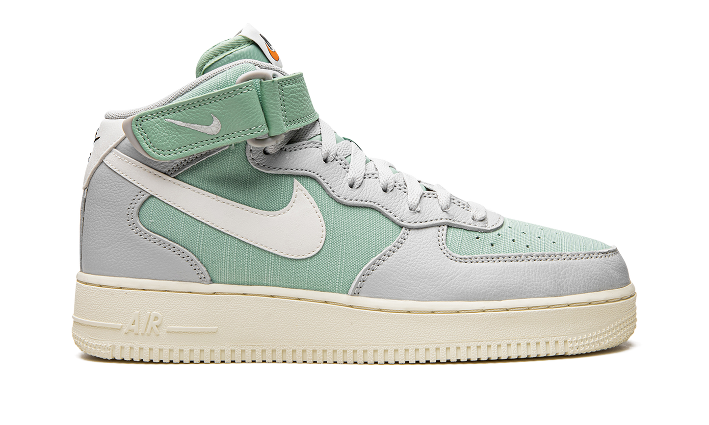 Nike Air Force 1 Mid '07 LX "Grey Fog Enamel Green" DQ8766 002