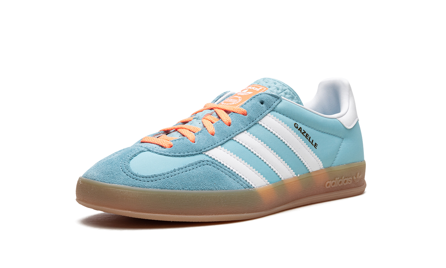 Adidas Gazelle Indoor "Preloved Blue White Gum" HQ9017