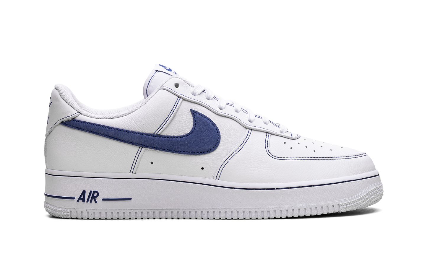 Nike Air Force 1 '07 LV8 "White Deep Royal Contrast Stitch" HQ2037 100