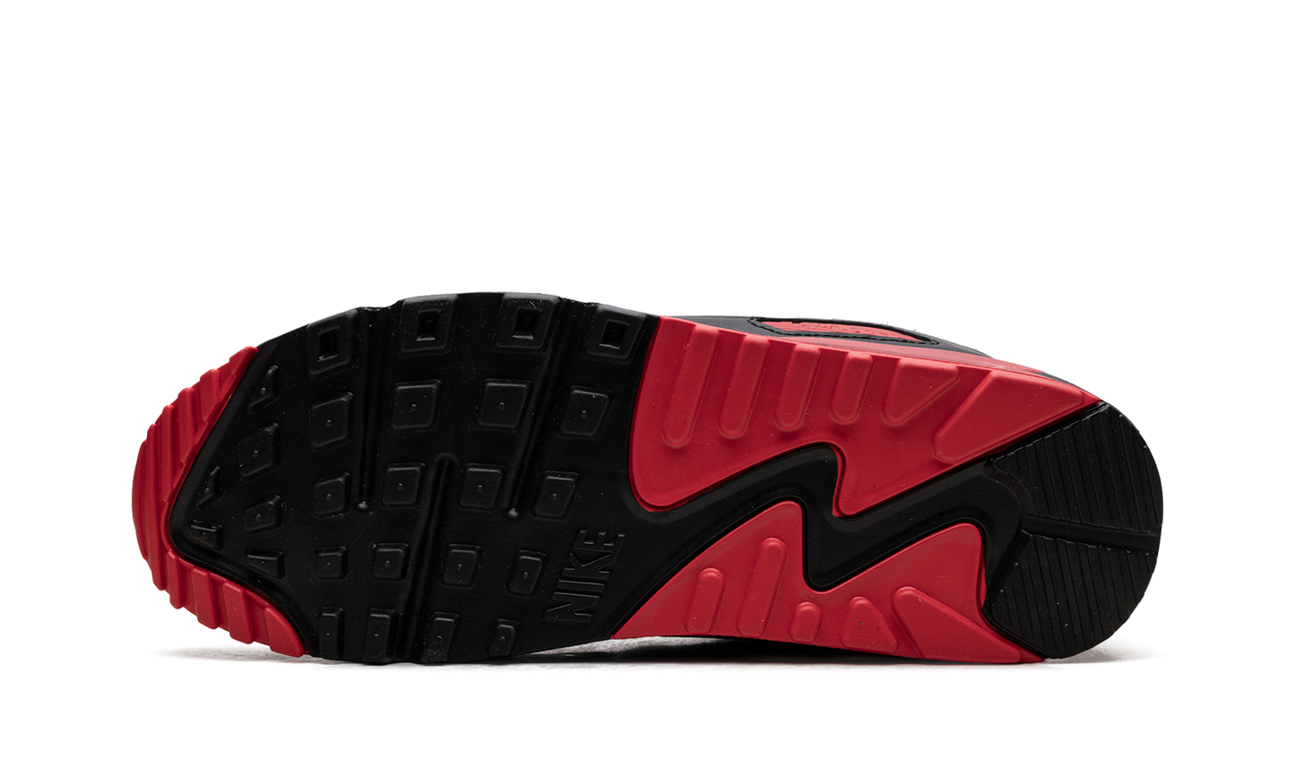 Nike Air Max 90 "Smoke Grey Fire Red" DM0029 007