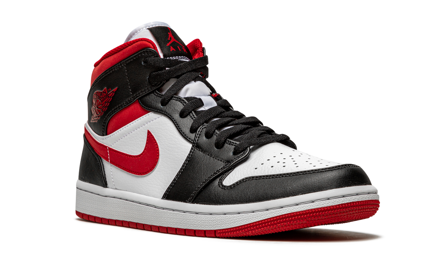 Air Jordan 1 Mid Metallic Red 554724 122