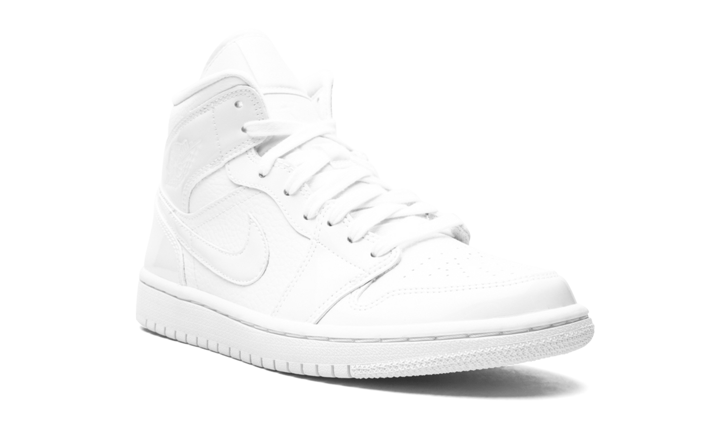 AIR JORDAN 1 MID WMNS Triple White BQ6472 100