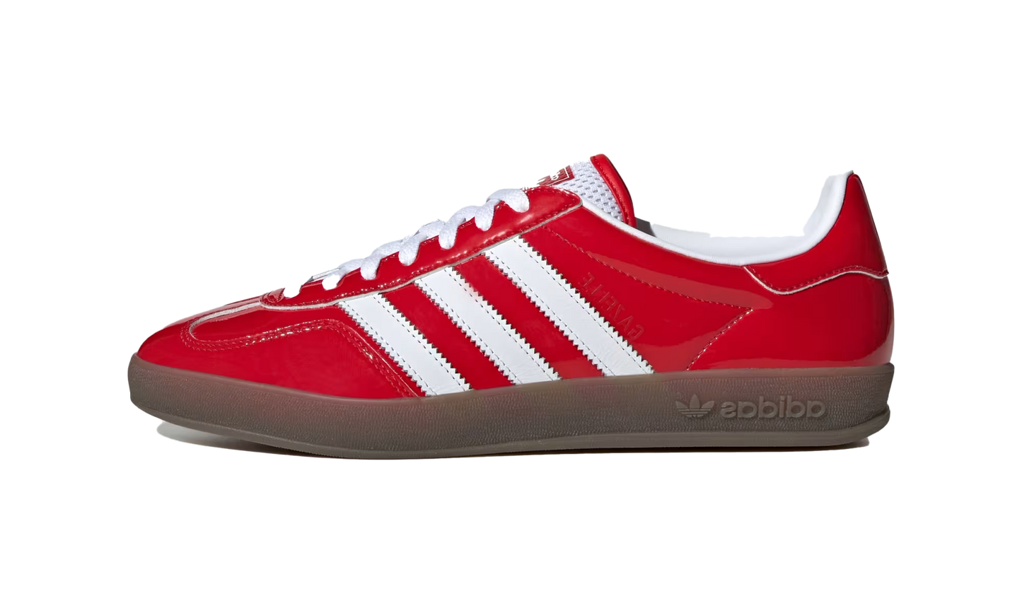 Adidas Gazelle Indoor "Scarlet Patent Leather" JQ8123