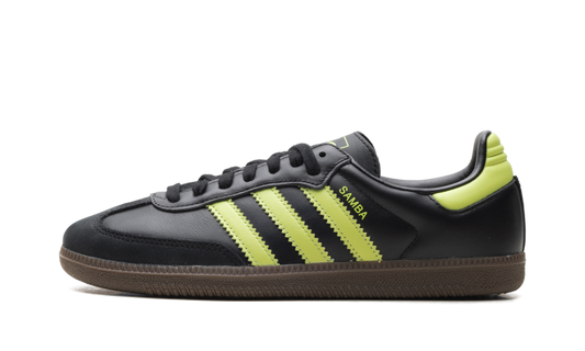 Adidas Samba OG WMNS "Black Pulse Lime" JS1387