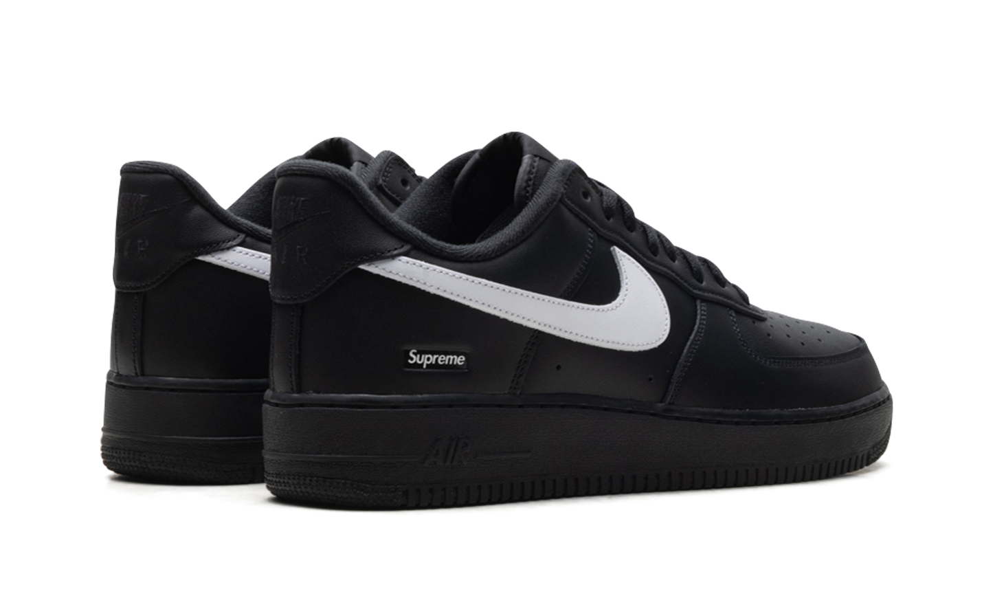 Nike Air Force 1 Low "Supreme - Mini Box Logo Black / White" CU9225 002