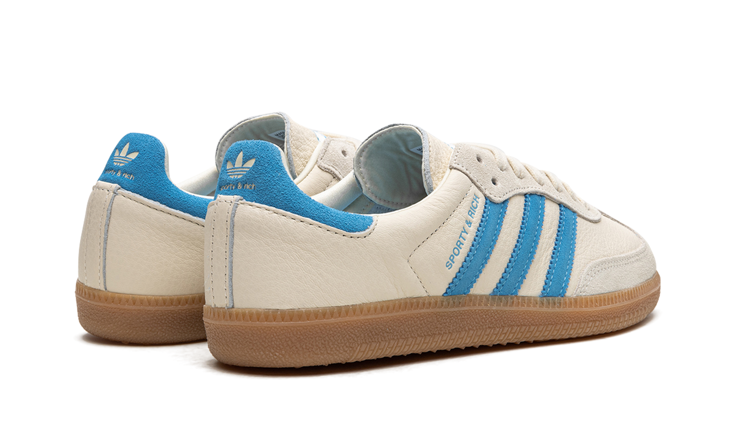 Adidas Samba "Sporty & Rich - Cream Blue" IE7096