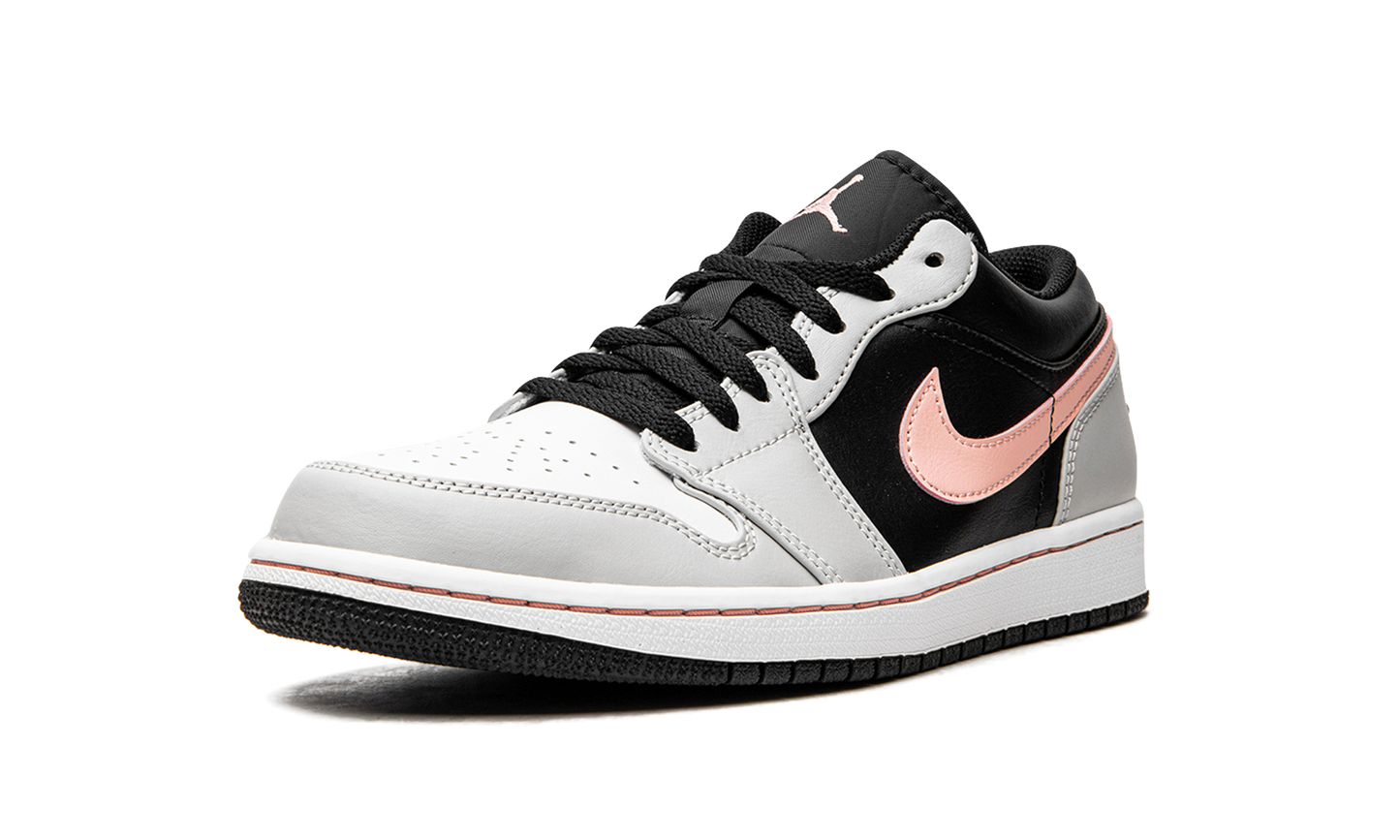 Air Jordan 1 Low Black Grey Coral 553558 062