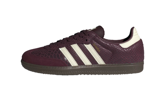 Adidas Samba OG WMNS "Snakeskin Maroon Cream White" IH3979