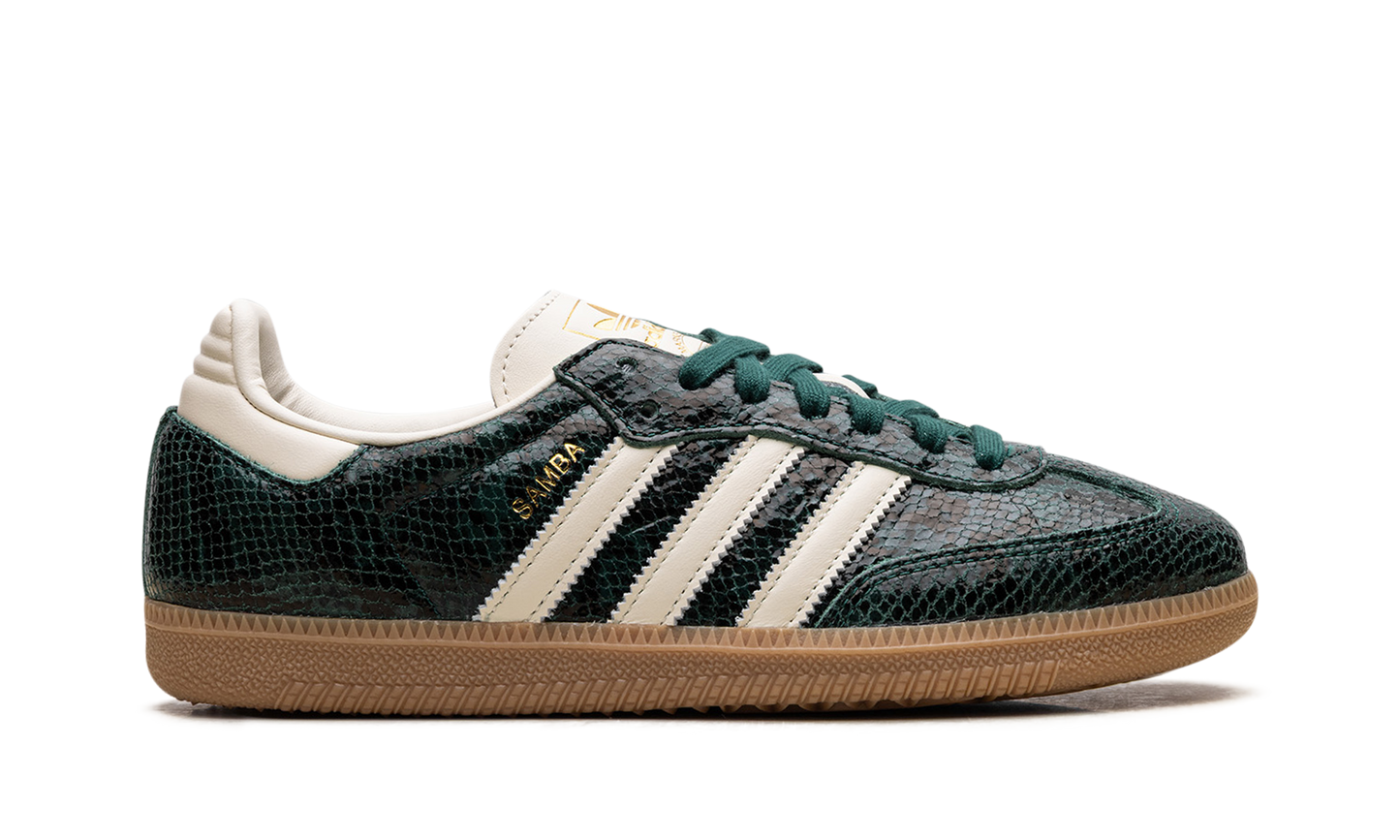 Adidas Samba OG WMNS "Snakeskin Collegiate Green" JR8848