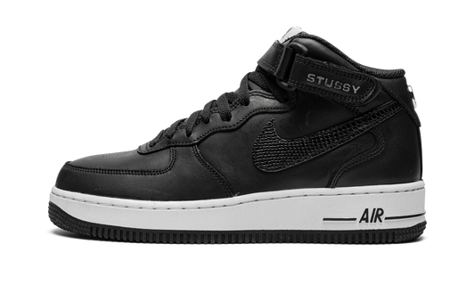 Nike Air Force 1 Mid "Stussy - Black" DJ7840 001