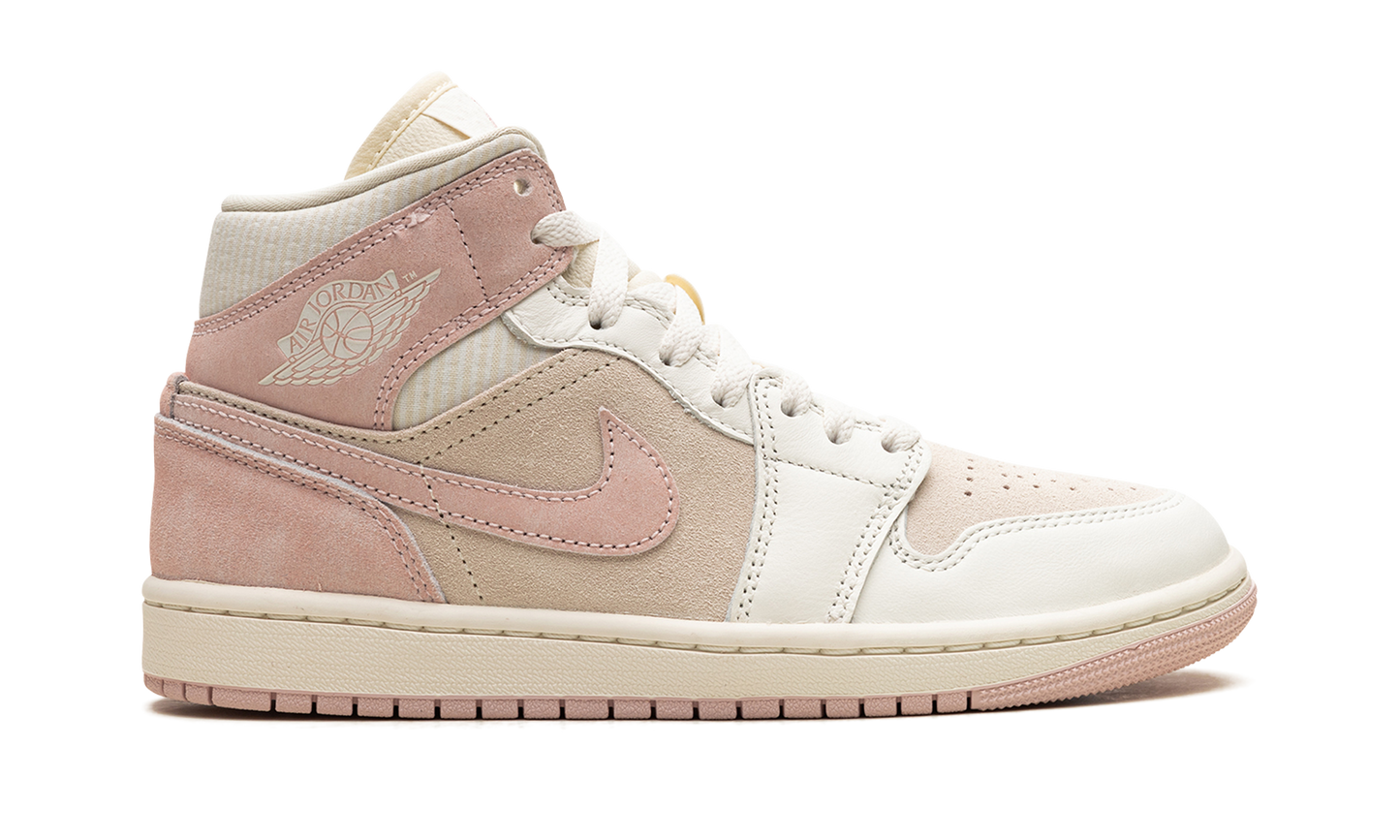 Air Jordan 1 Mid SE WMNS Coconut Milk / Legend Pink FQ1926 161