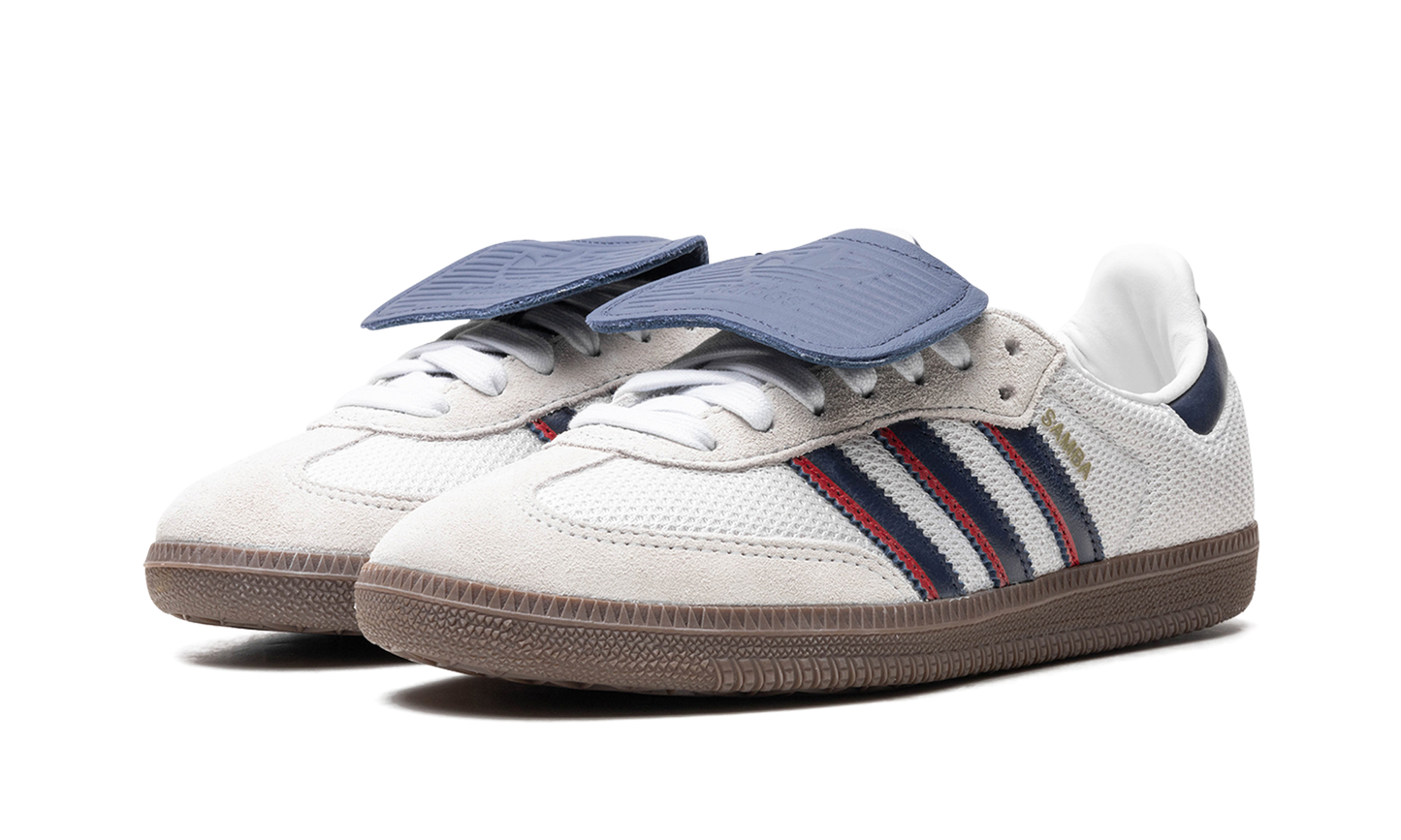 Adidas Samba LT "Crystal White Dark Blue" IE9169
