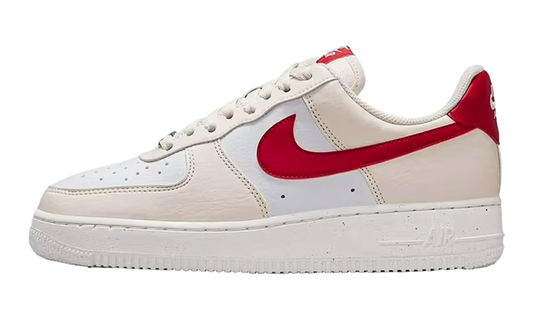 Nike Air Force 1 Low '07 WMNS Next Nature Pale Ivory University Red DC9486 109