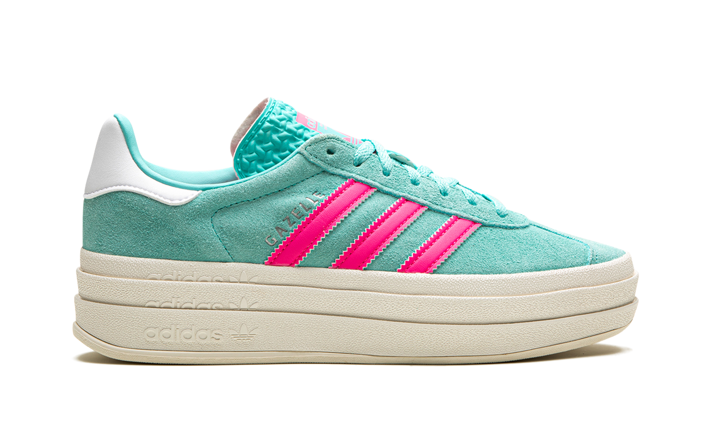 Adidas GAZELLE BOLD WMNS "Flash Aqua / Lucid Pink" ID7026
