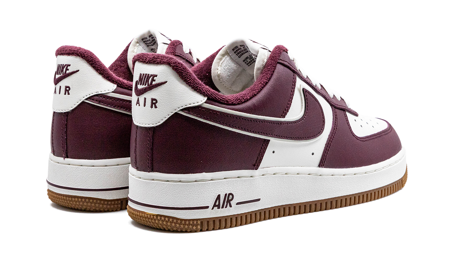 Nike Air Force 1 Low "College Pack - Night Maroon" DQ7659 102
