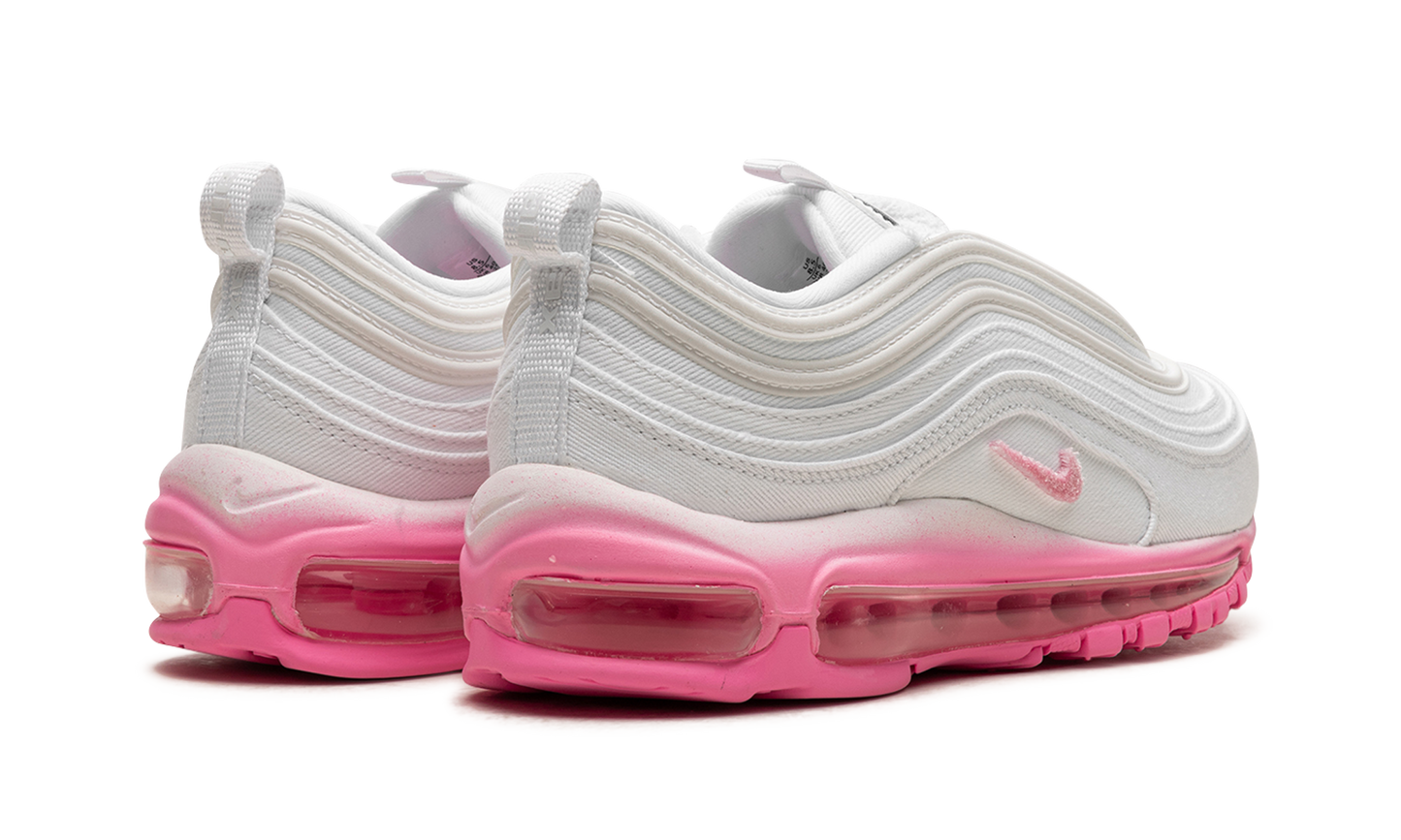 Nike AIR MAX 97 WMNS "White Canvas / Pink Chenille" FJ4549 100