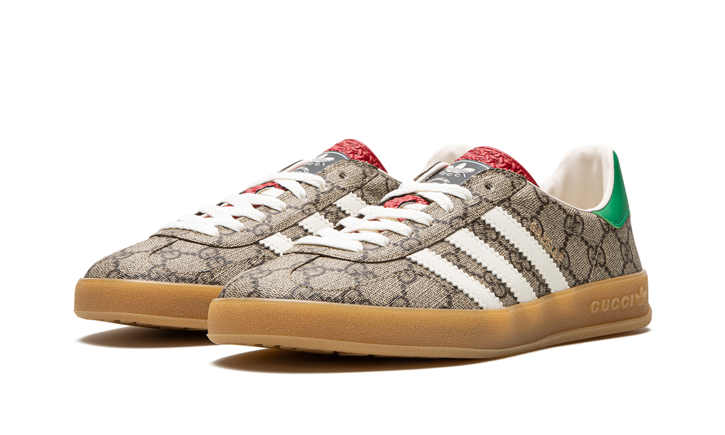 Adidas Gazelle "Gucci - GG Monogram - Beige" IE2262