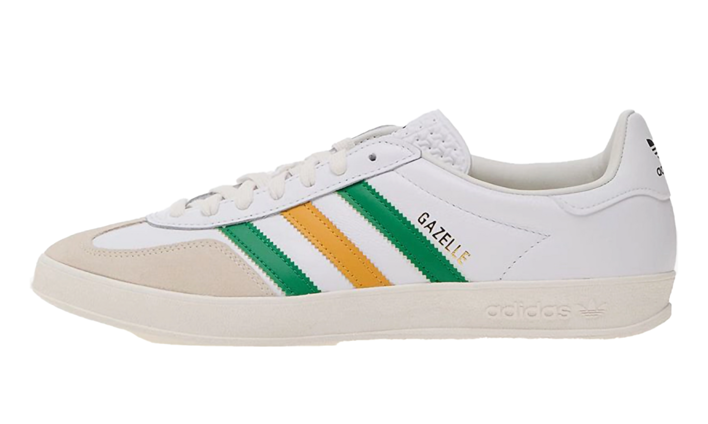 Adidas Gazelle Indoor "Collegiate Green Preloved Yellow" IE9092