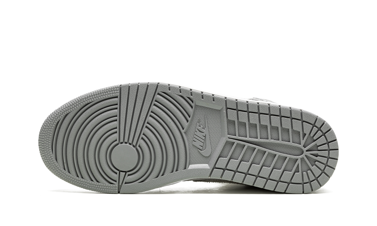 AIR JORDAN 1 MID SE WMNS Grey Fleece DO7139 002