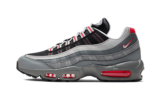 Nike Air Max 95 Essential "Particle Grey / Track Red" CI3705 600