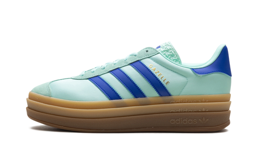 Adidas Gazelle Bold WMNS "Clear Mint Lucid Blue Gold Metallic" JI2702