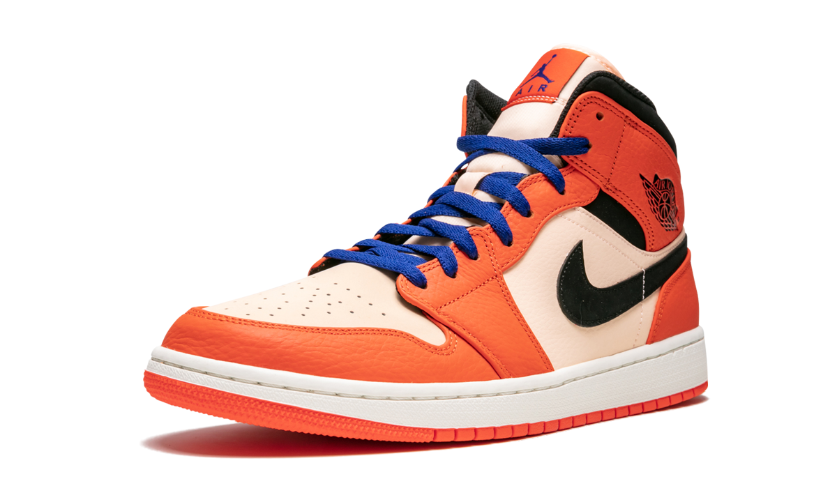 Air Jordan 1 Mid SE Team Orange 852542 800