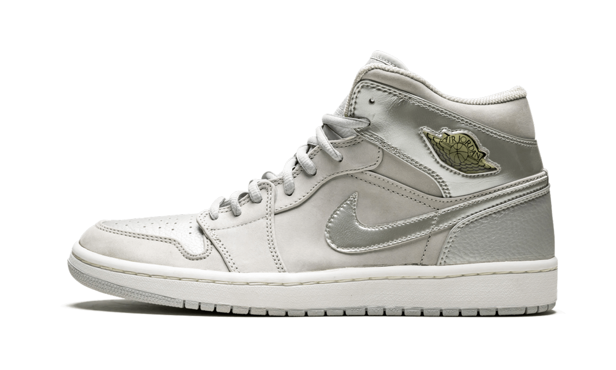 Air Jordan 1 Mid Neutral Grey 136065 001