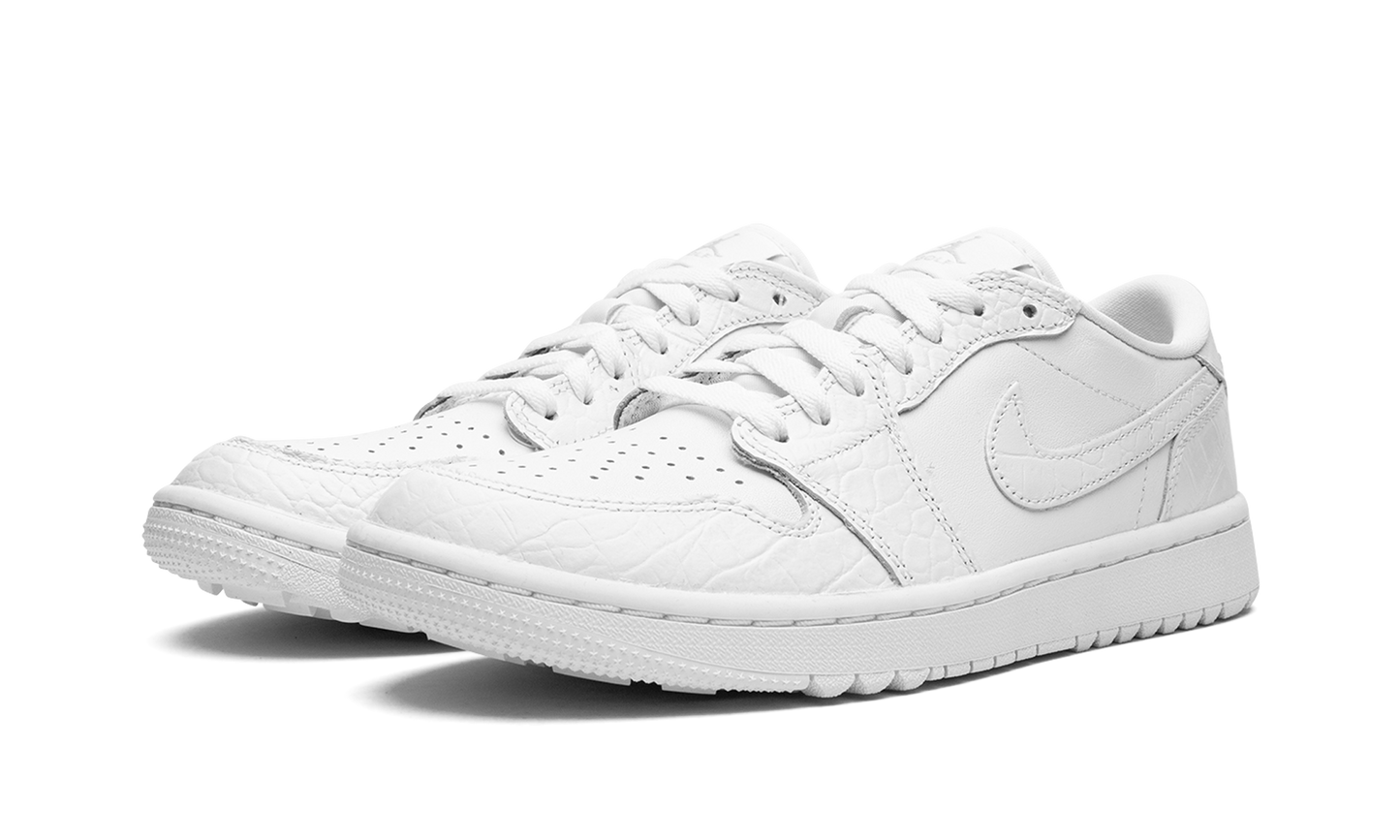 Air Jordan 1 Retro Low Golf White Croc DD9315 110