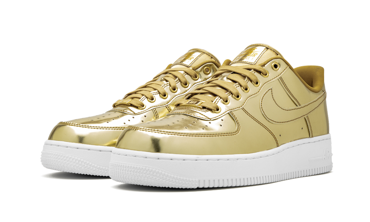 Nike AIR FORCE 1 SP WMNS Metallic Gold CQ6566 700