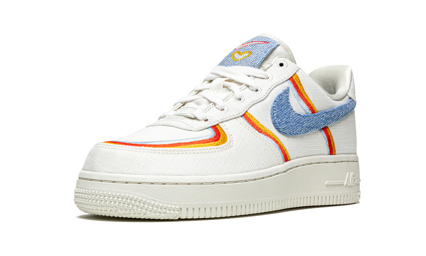 Nike AIR FORCE 1 '07 LV8 MNS WMNS Denim Swoosh DJ4655 133