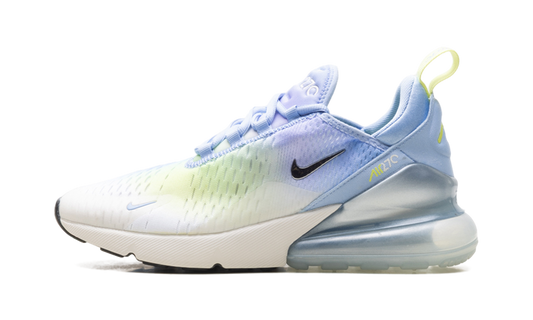 Nike Air Max 270 WMNS "Aluminum Hydrangeas Light Lemon Twist Metallic Silver" IB7937 468