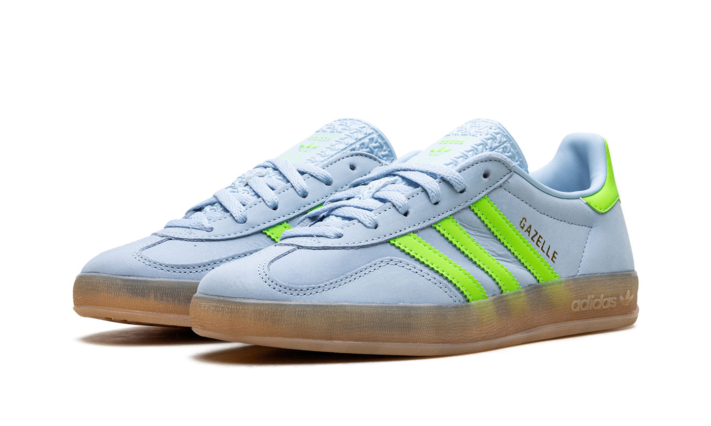 Adidas Gazelle Indoor WMNS "Clear Sky Solar Green" JI1372