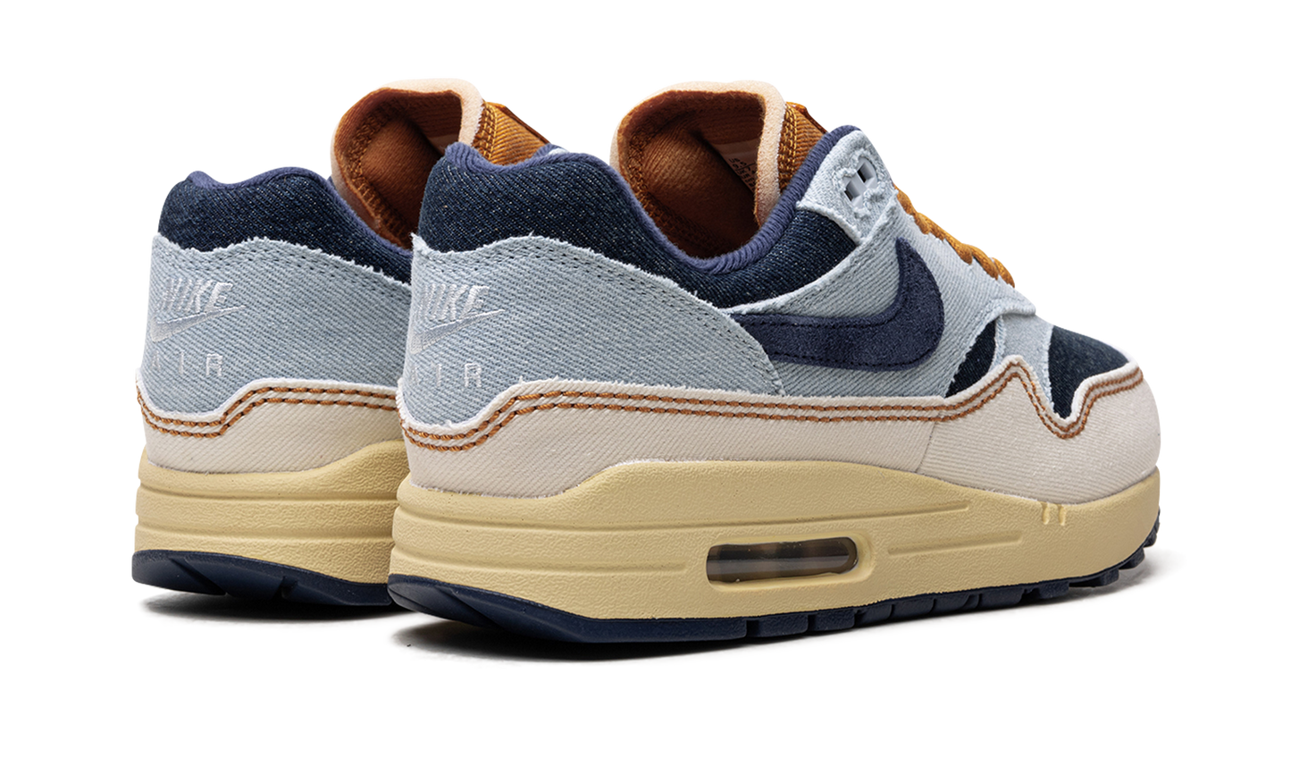 Nike AIR MAX 1 '87 WMNS "AURA / MIDNIGHT NAVY / PALE IVORY" FQ8900 440