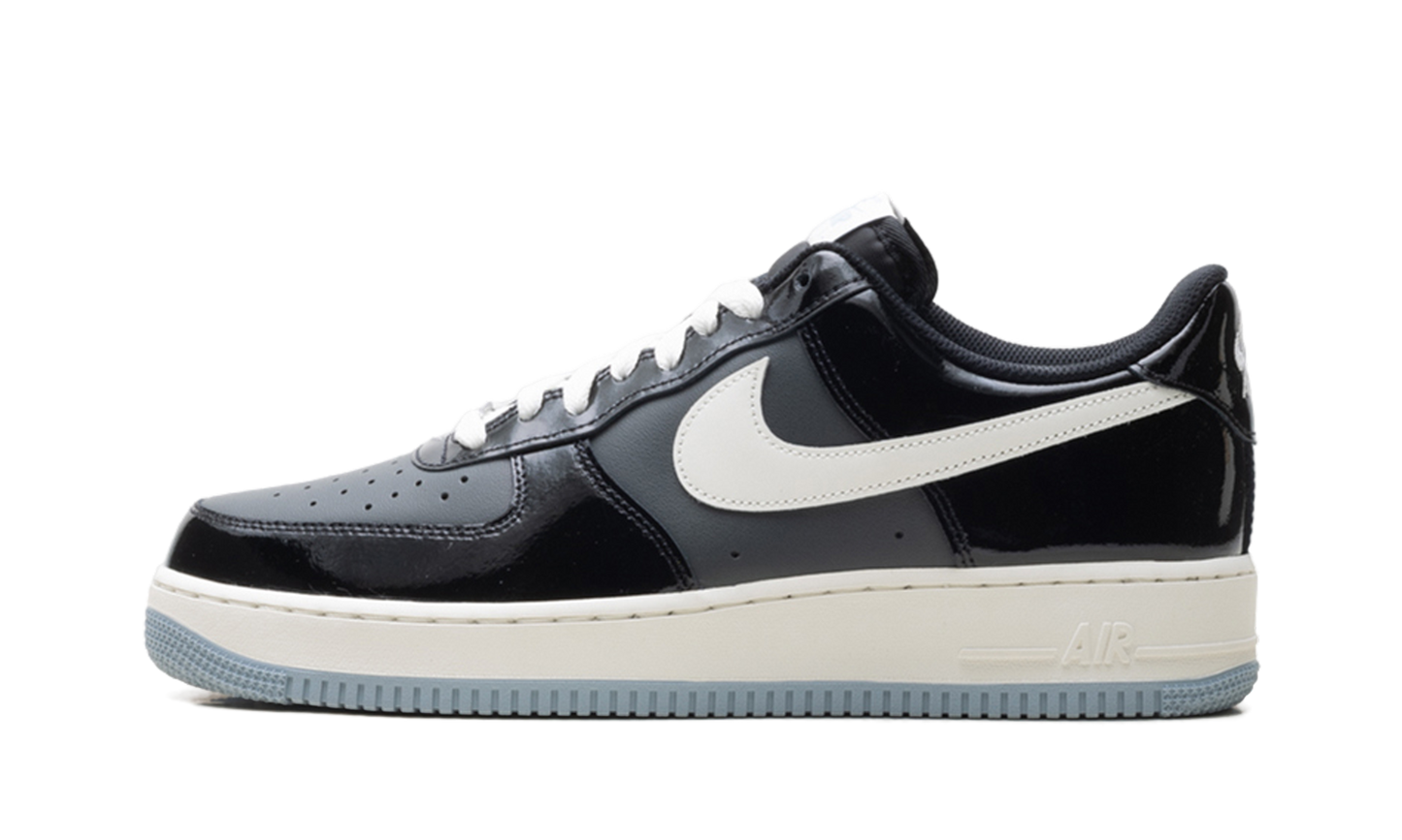 Nike Air Force 1 Low "Black Iron Grey Patent" IB7676 001