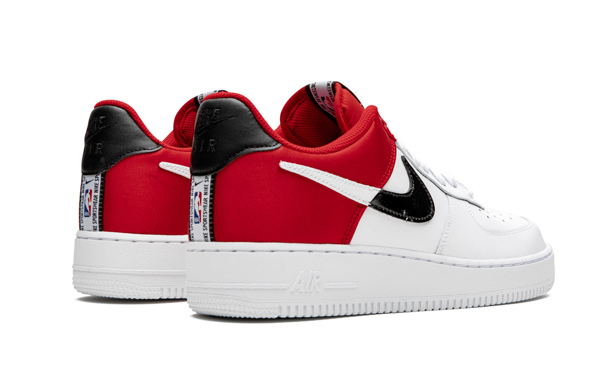 Nike Air Force 1 '07 LV8 1 "NBA - White/Red/Black" BQ4420 600
