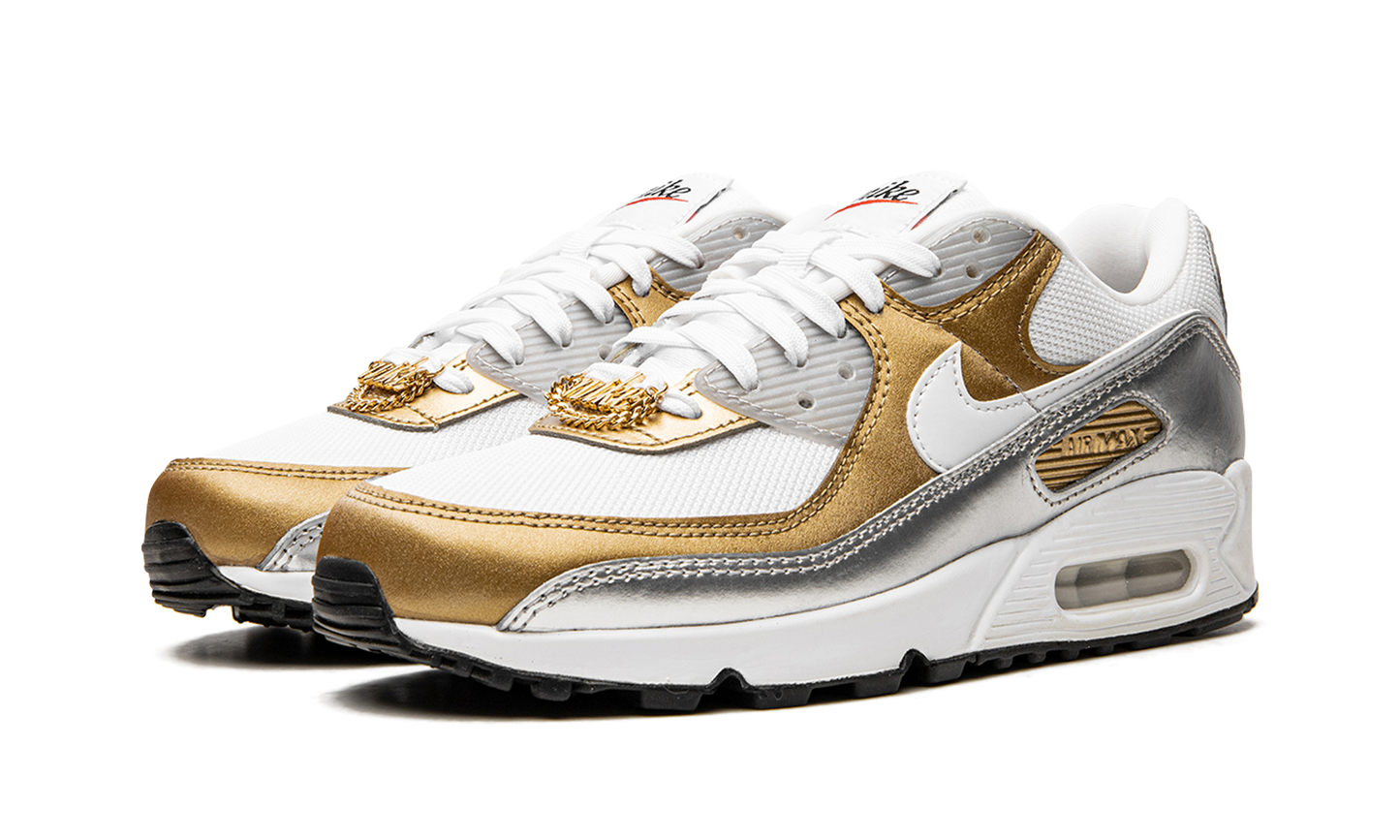 Nike AIR MAX 90 SE MNS WMNS "Metallic" DJ6208 100