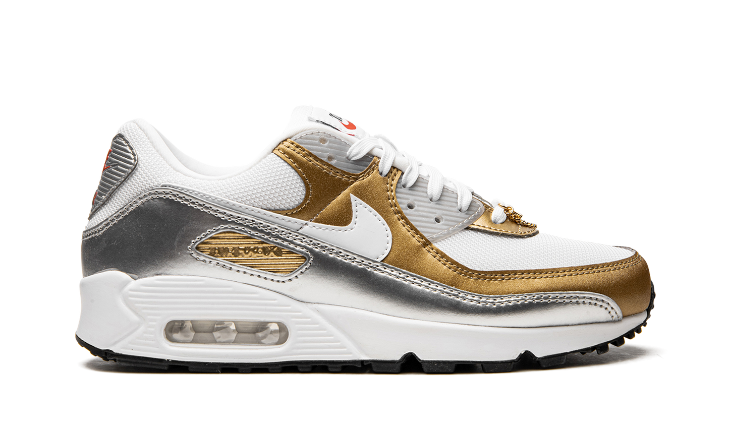 Nike AIR MAX 90 SE MNS WMNS "Metallic" DJ6208 100