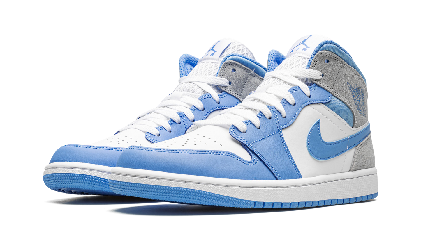 Air Jordan 1 Mid SE University Blue / Grey DX9276 100