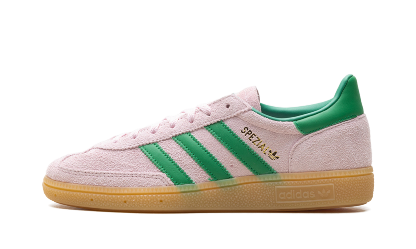 Adidas Handball Spezial WMNS "Clear Pink Green Gold" JR7347