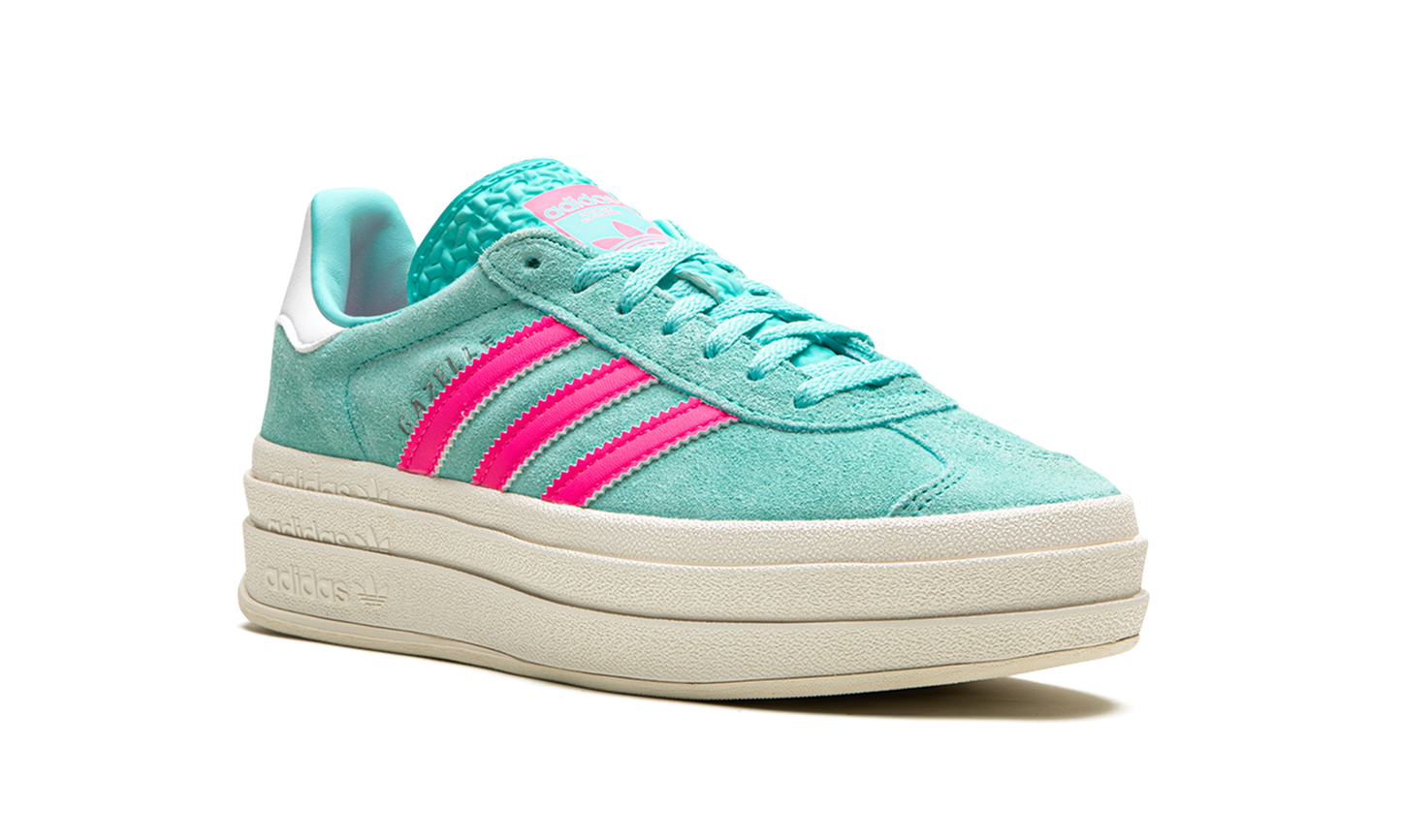 Adidas GAZELLE BOLD WMNS "Flash Aqua / Lucid Pink" ID7026