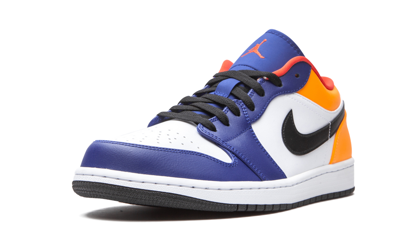 Air Jordan 1 Low Deep Royal / Yellow 553558 123