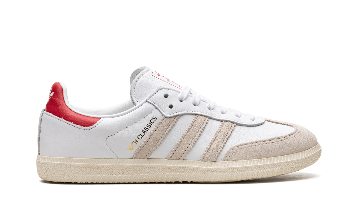 Adidas Samba Kith "Kith Classics Program White Red" GY2544